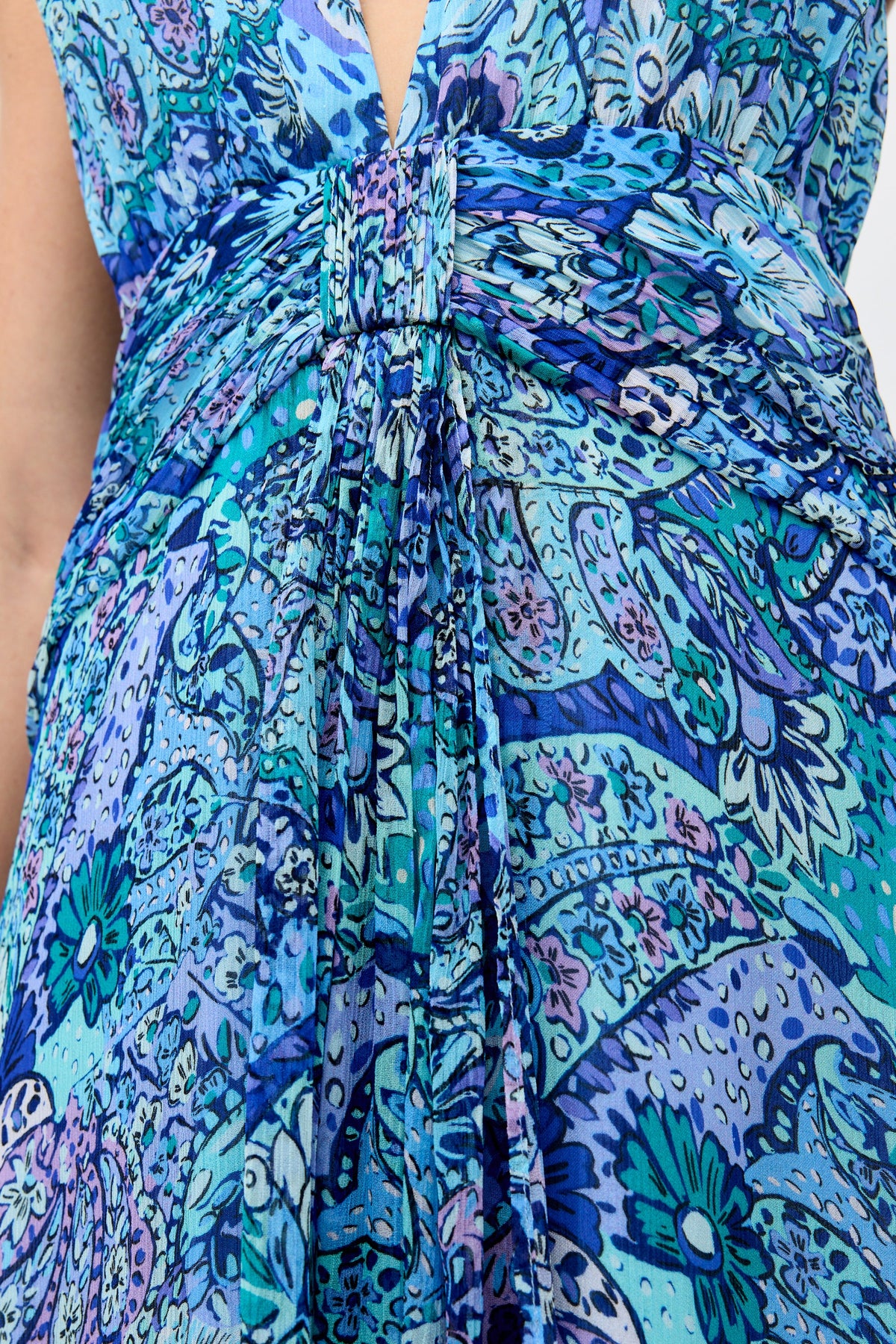 Alaina - Paisley Floral Blue