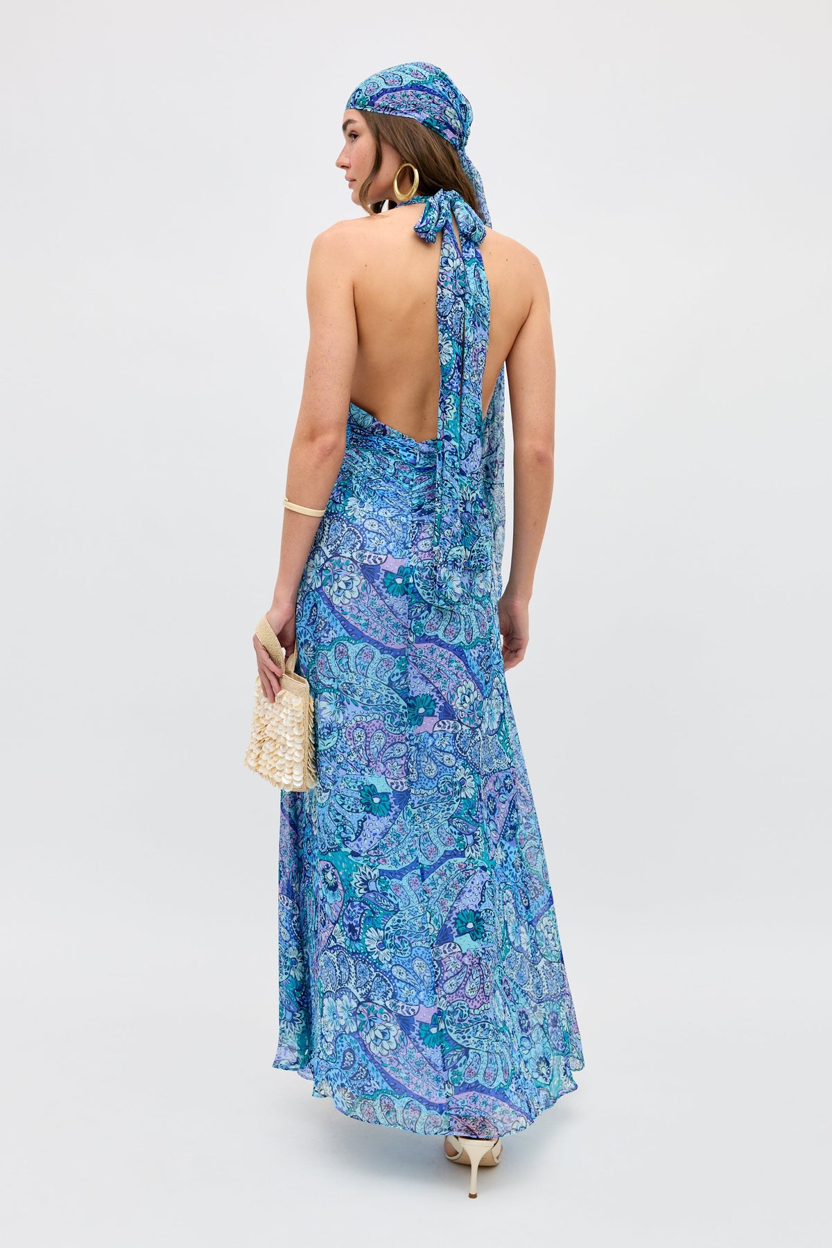 Alaina - Paisley Floral Blue