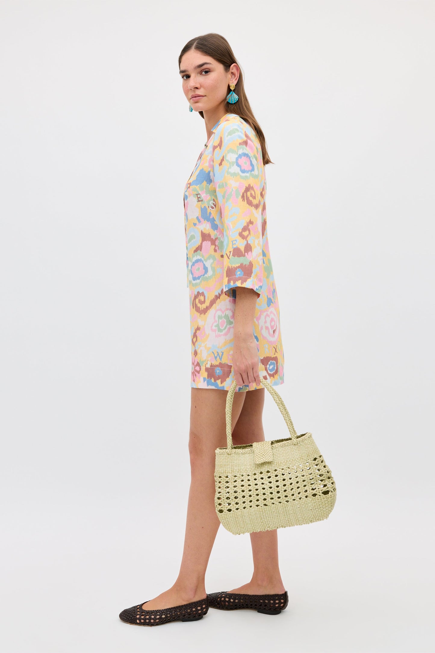 Lucien - Ikat Bloom Yellow