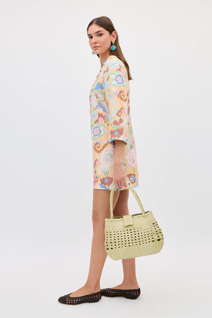 Lucien - Ikat Bloom Yellow