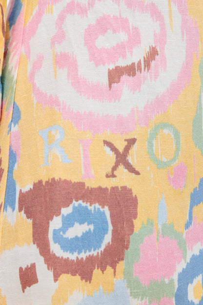 Lucien - Ikat Bloom Yellow