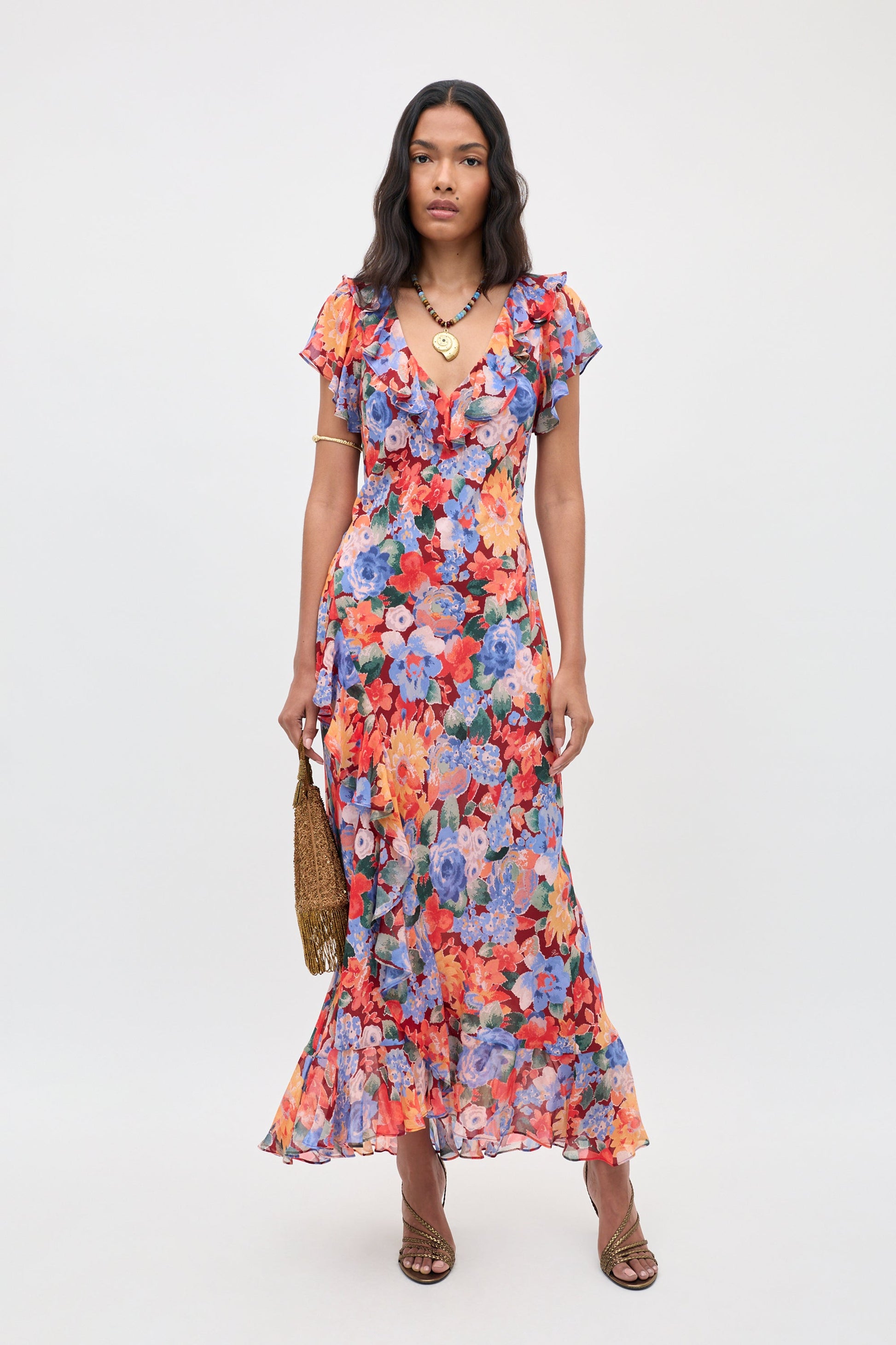 Meadow - Chelsea Floral Red