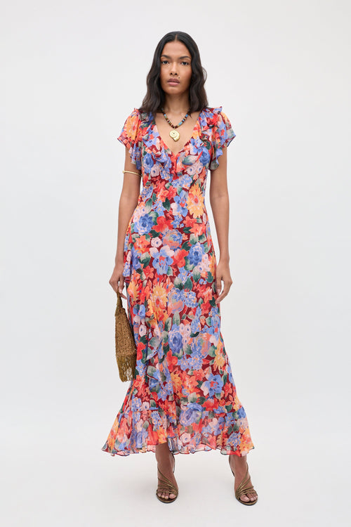 Meadow - Chelsea Floral Red