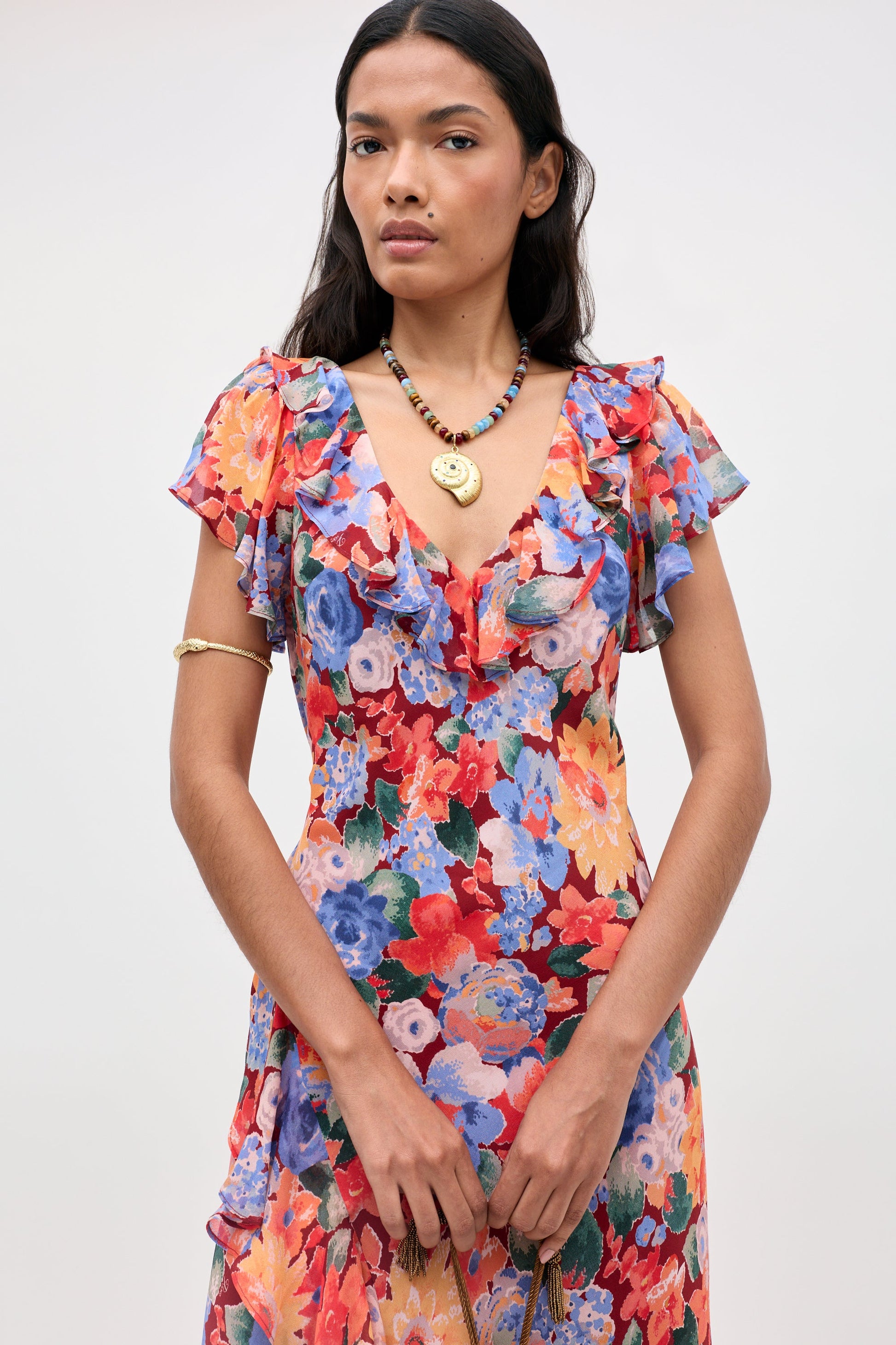 Meadow - Chelsea Floral Red