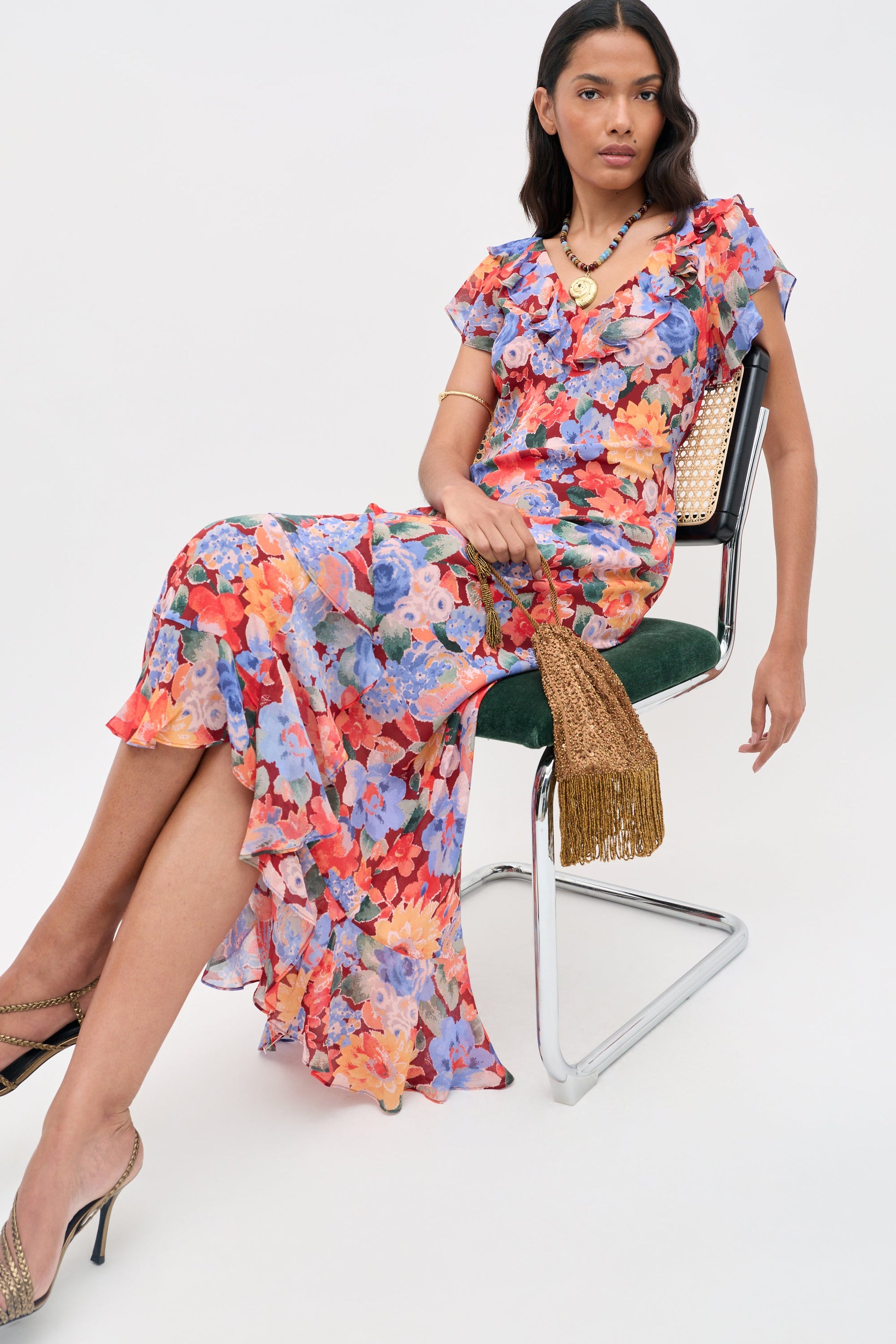 Meadow - Chelsea Floral Red