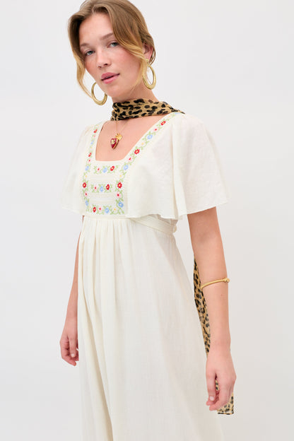 Jimena - Genoa Embroidery Cream