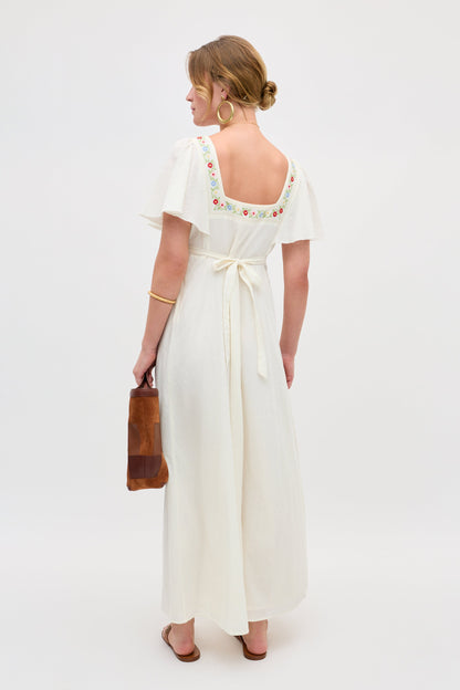 Jimena - Genoa Embroidery Cream