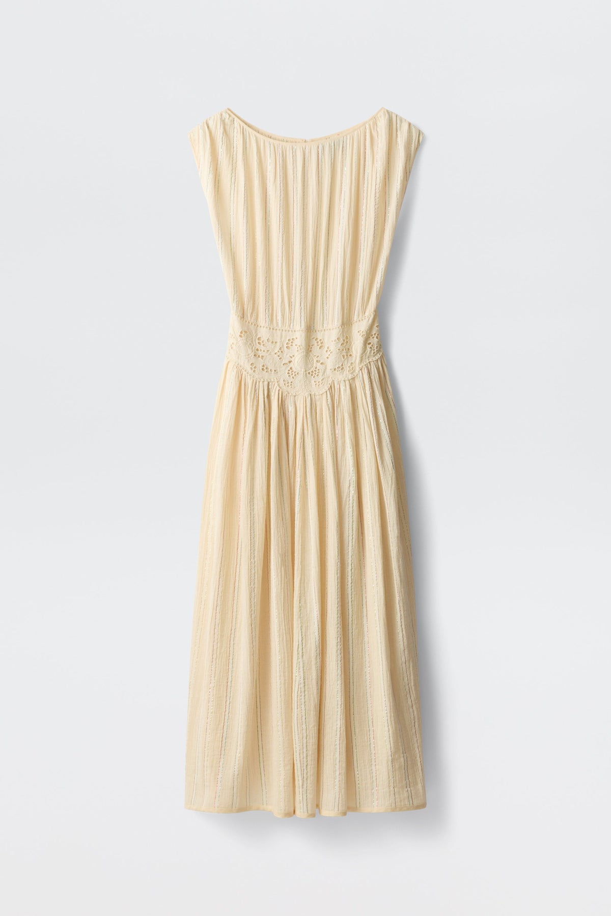 Alayah - Sienna Lace Embroidery Cream