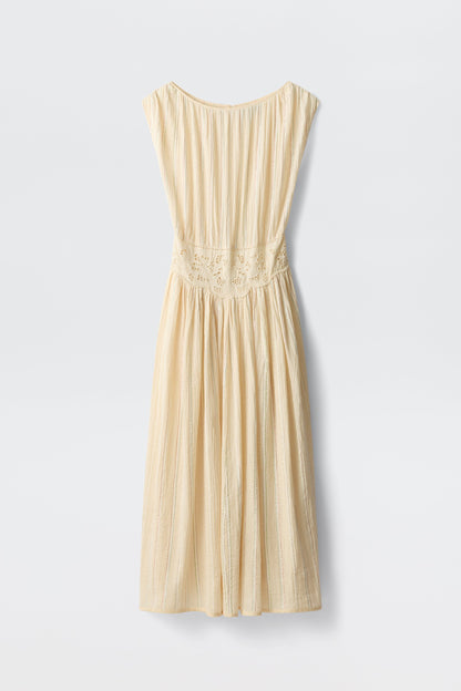 Alayah - Sienna Lace Embroidery Cream