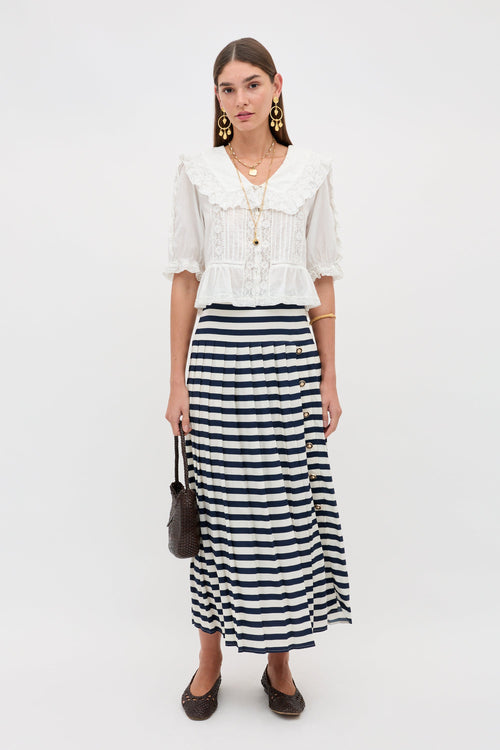 Una -  Lea Stripe Navy