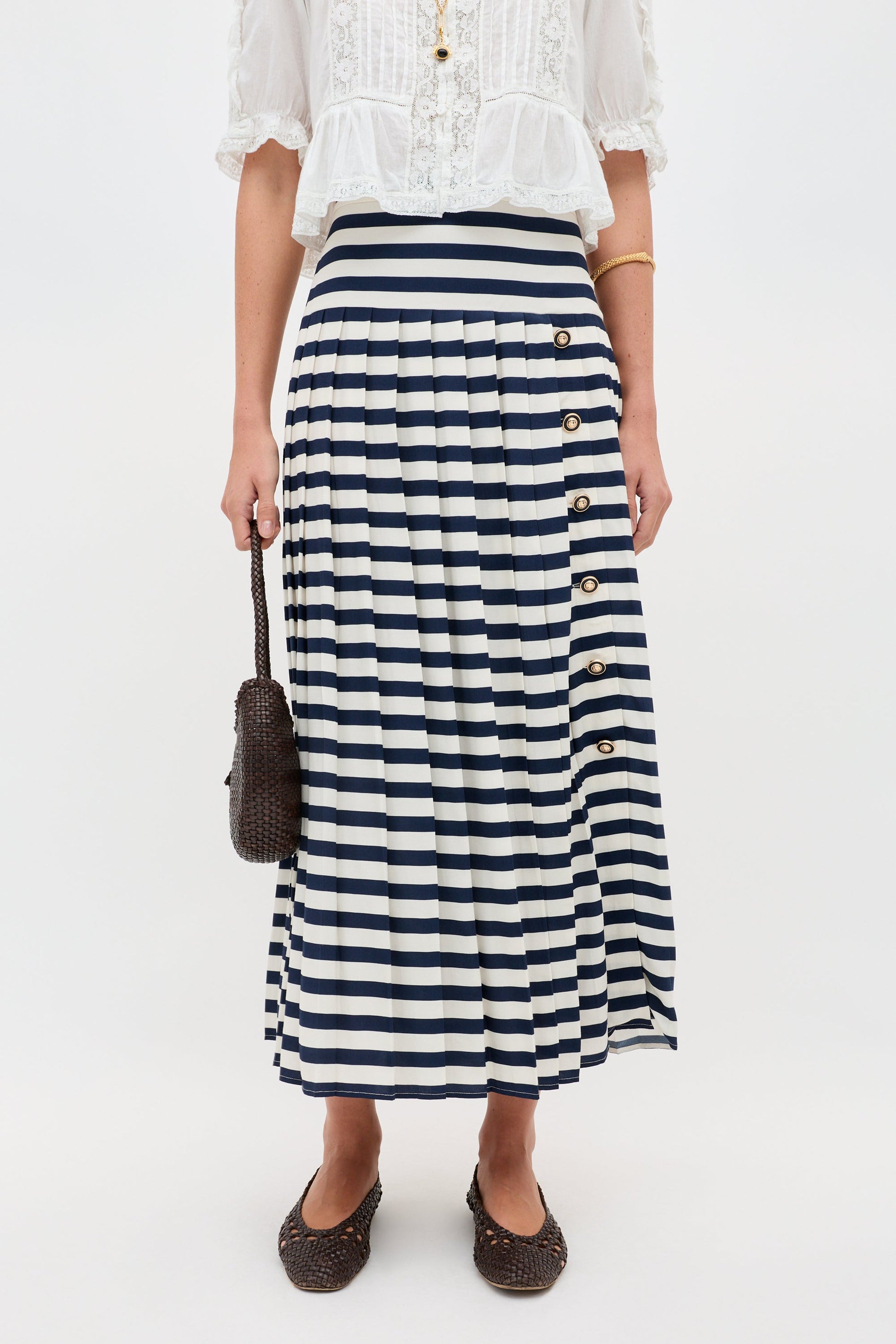 Una -  Lea Stripe Navy