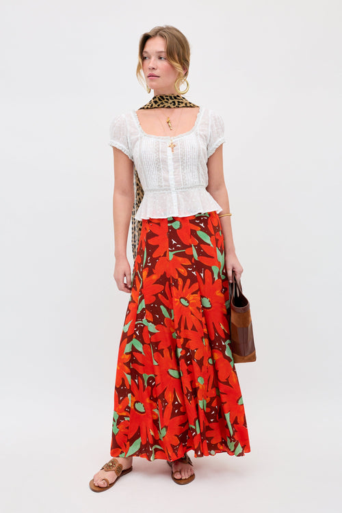 Billy - Danish Floral Orange