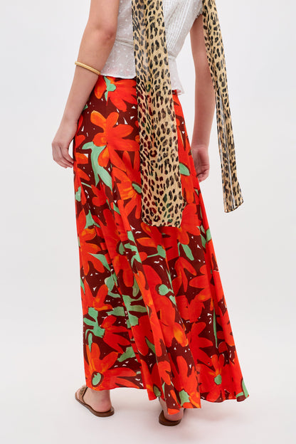 Billy - Danish Floral Orange