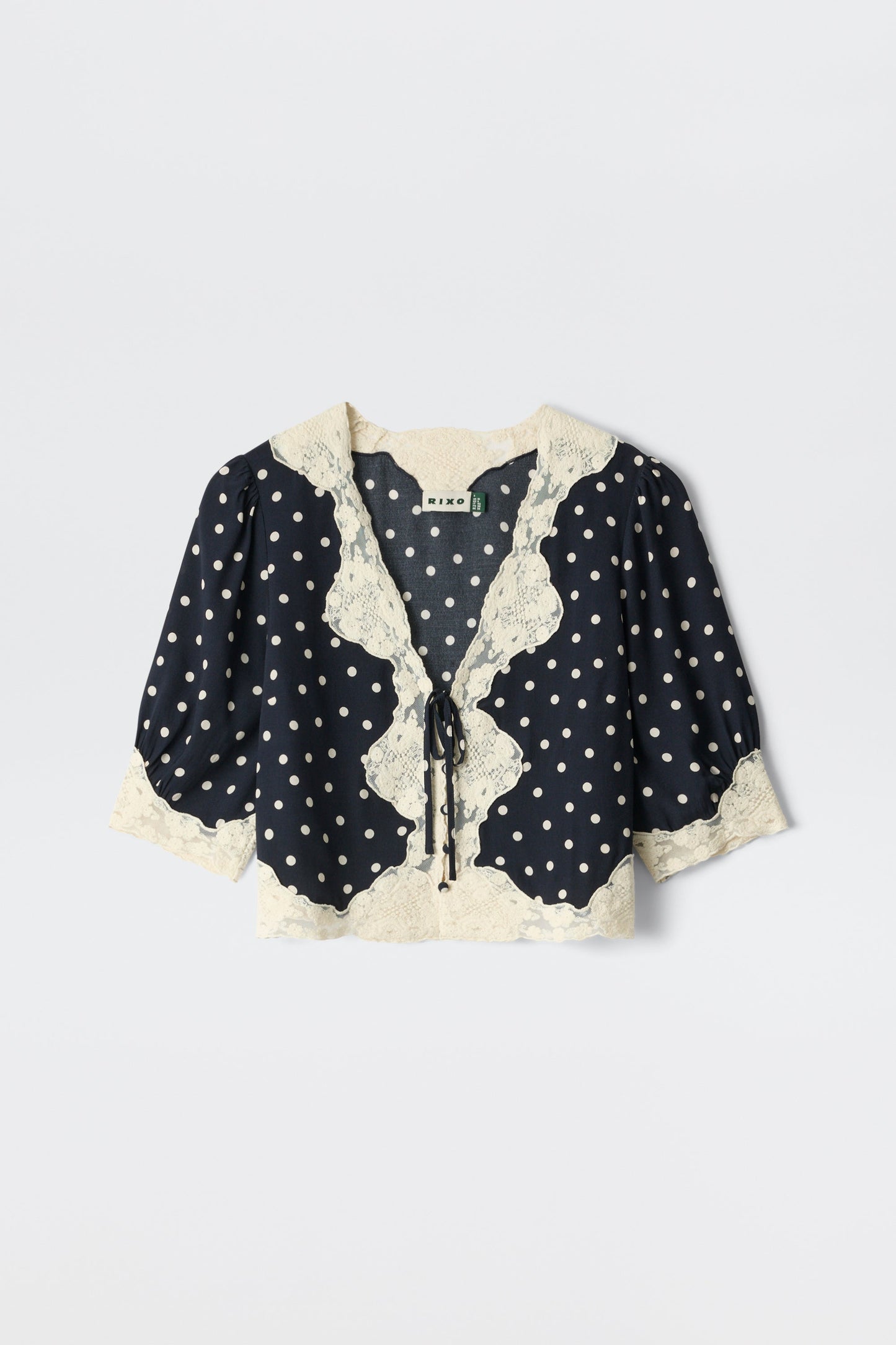 ursula top layla dot navy