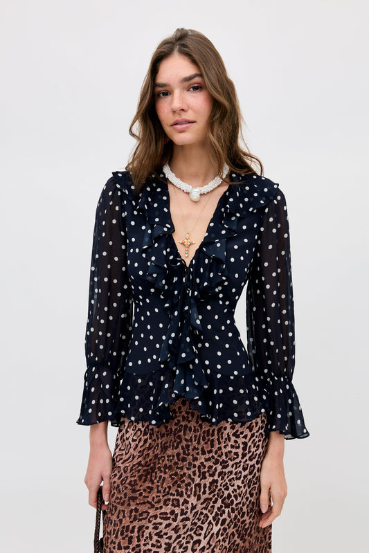 Ami - Layla Dot Navy
