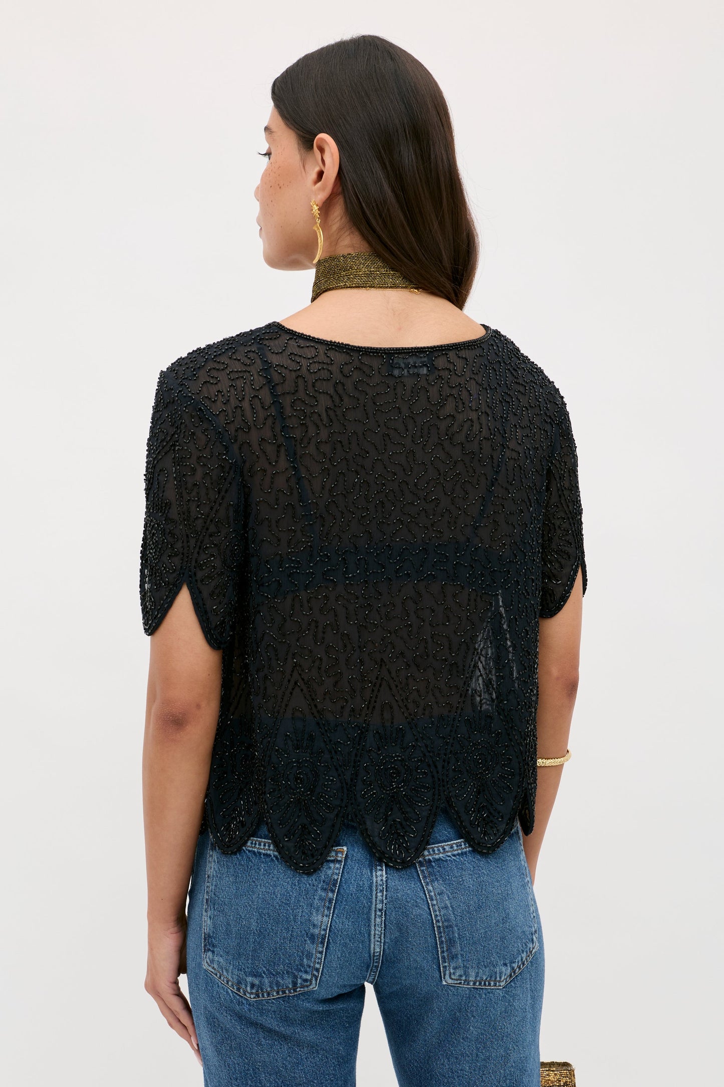 Ainsleigh  -  Florence Embellishment Antique Black