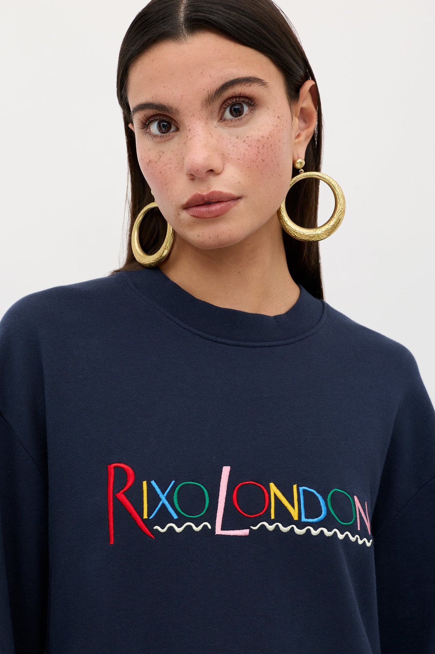 Blaze  -  London Embroidery Navy