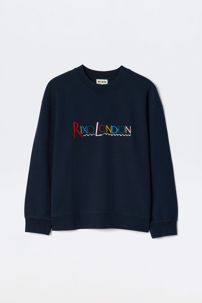 Blaze  -  London Embroidery Navy