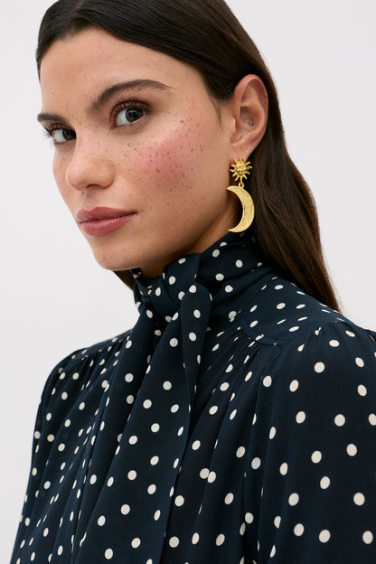 Melaina - Layla Dot Navy