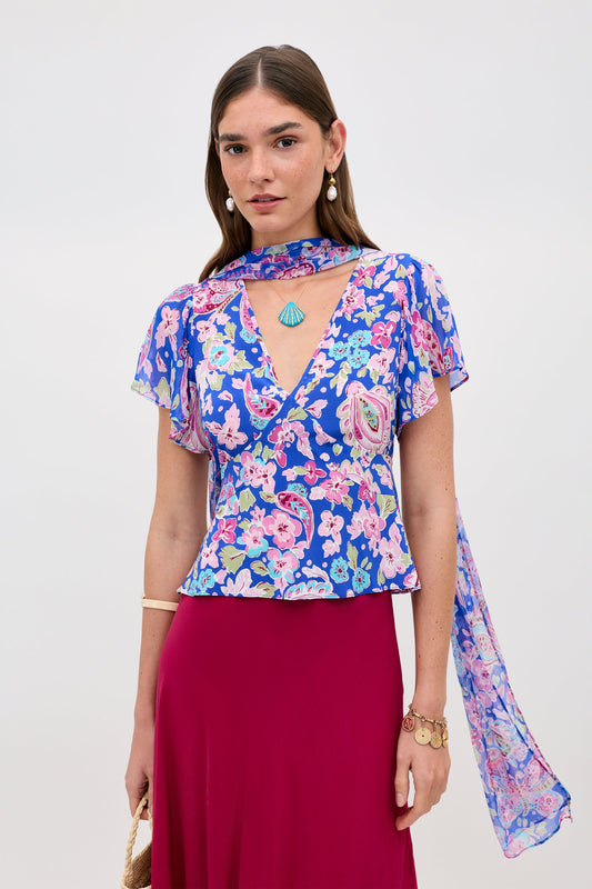 Lania - Cara Floral Blue