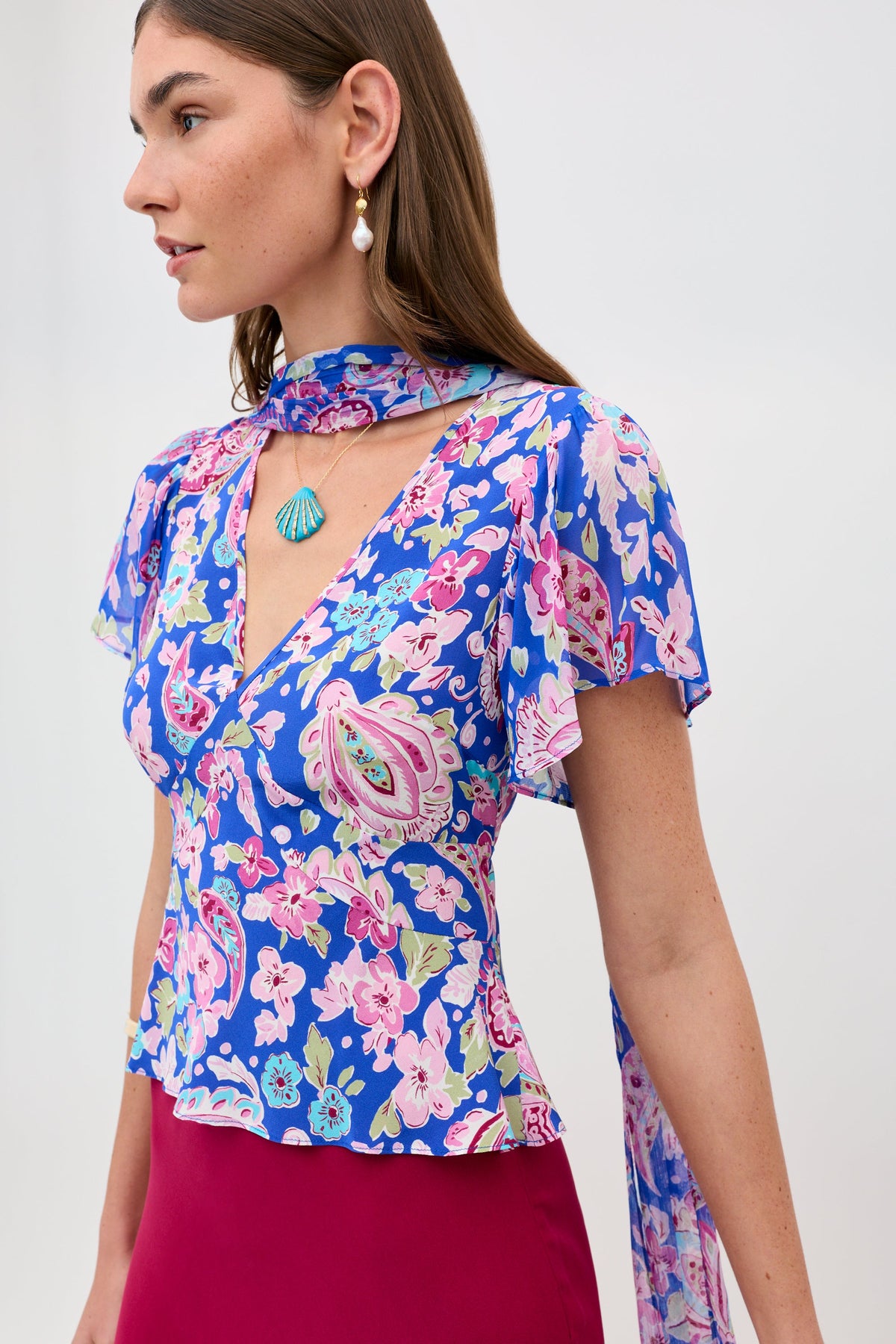 Lania - Cara Floral Blue