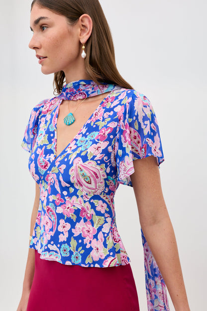 Lania - Cara Floral Blue