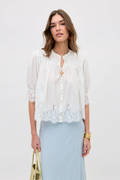 erika top ivory