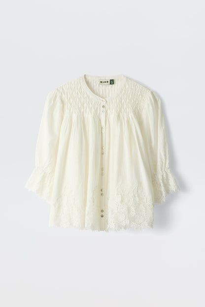 erika top ivory