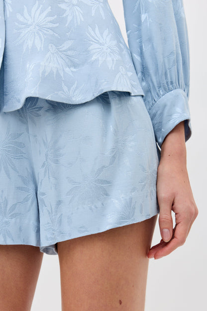 Anne - Daisy Jacquard Bluebell