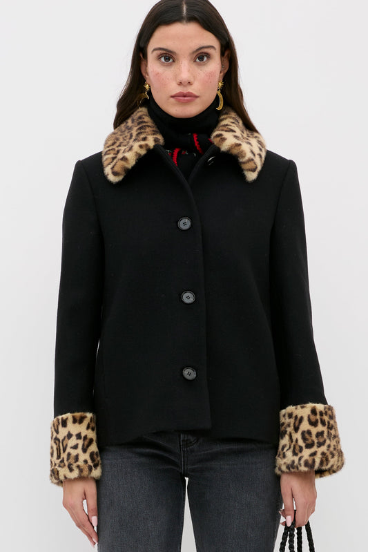 Aldith  -  Marla Leopard Black