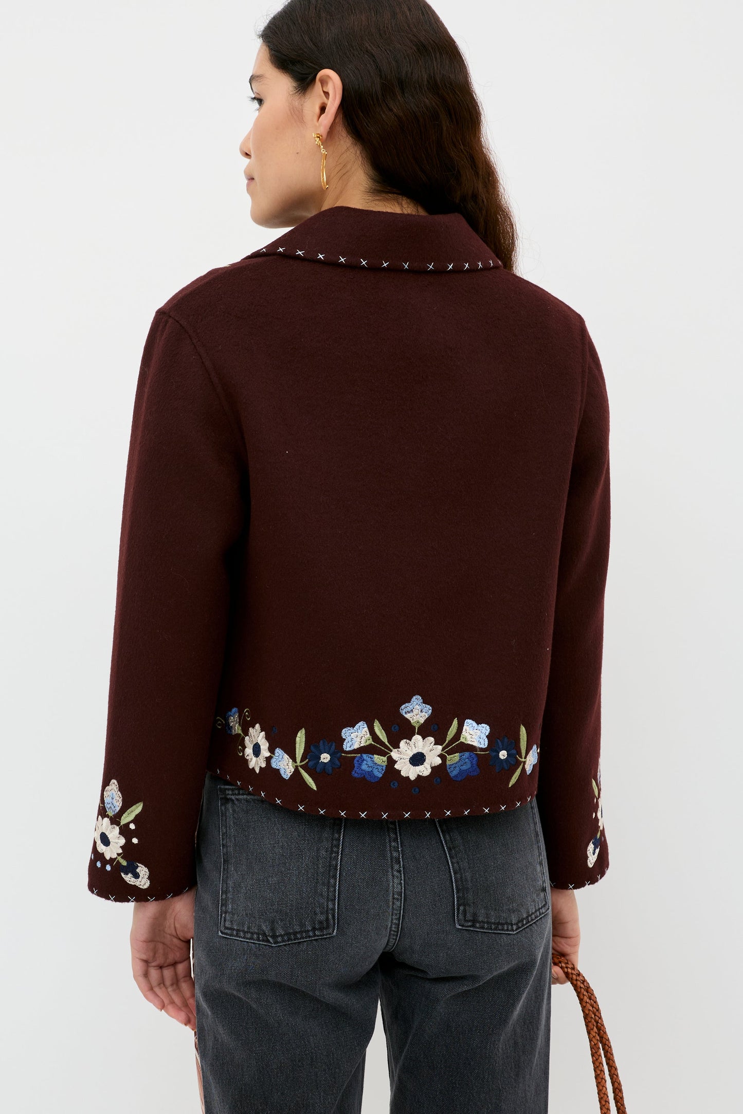 Jude - Bliss Embroidery Brown