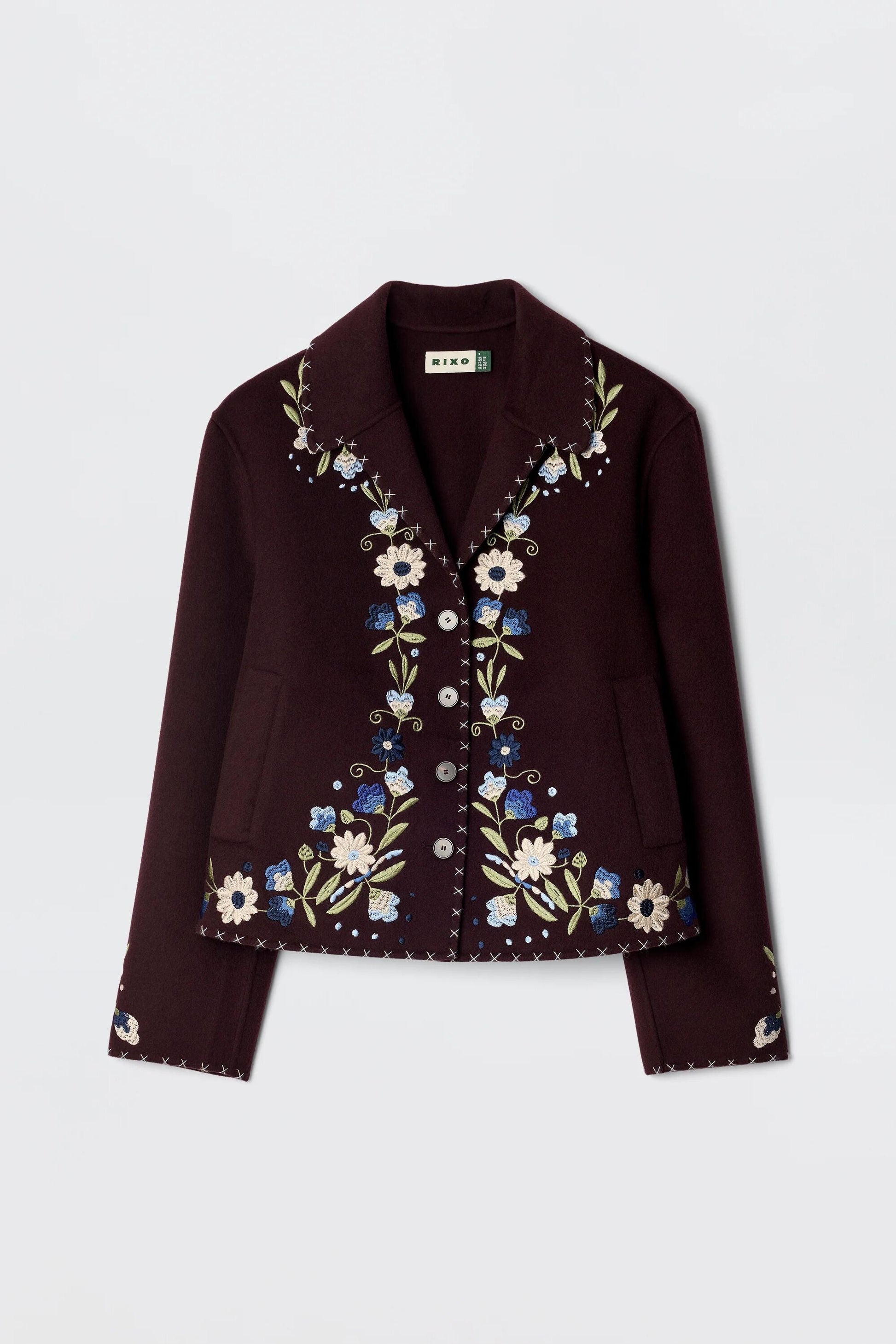 Jude - Bliss Embroidery Brown