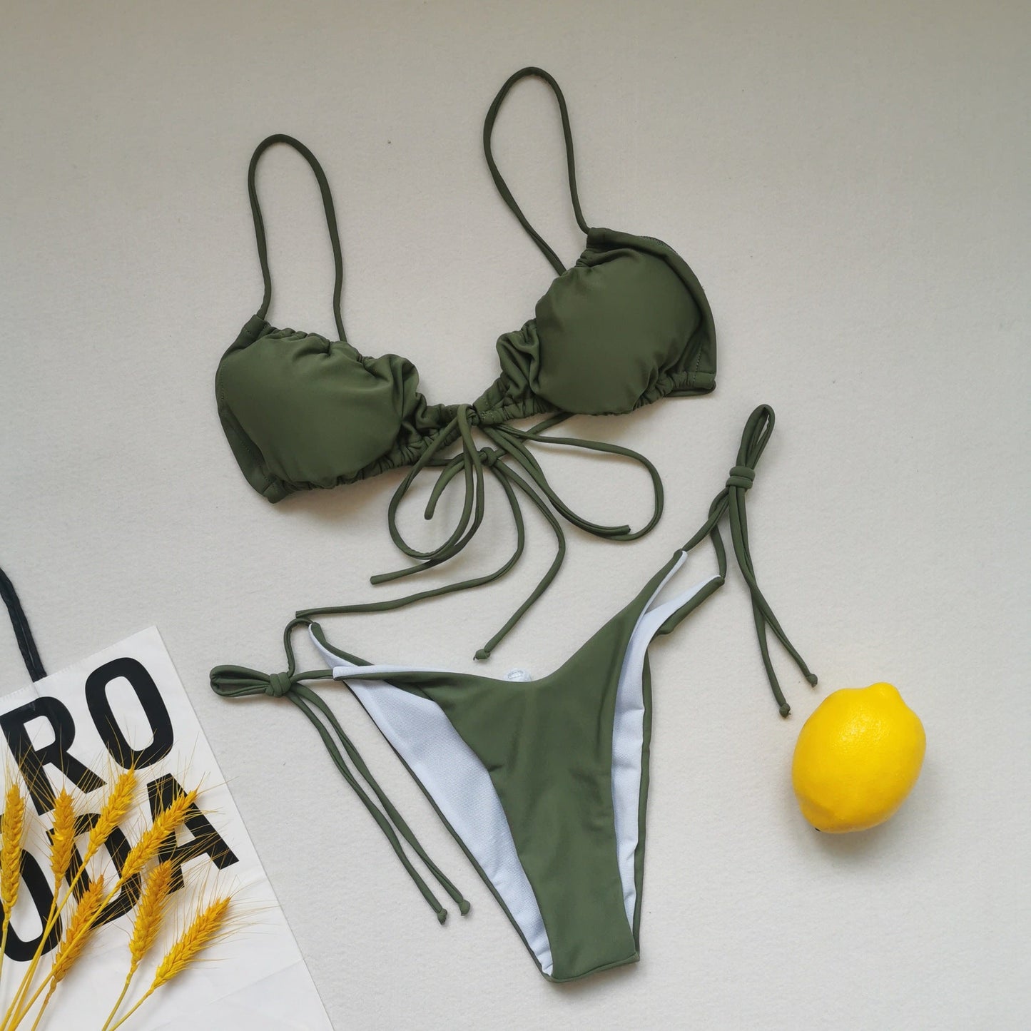 Slip Bandage Bikini Set