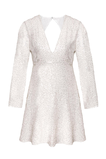 Sira - Squiggle Embellishment Ivory