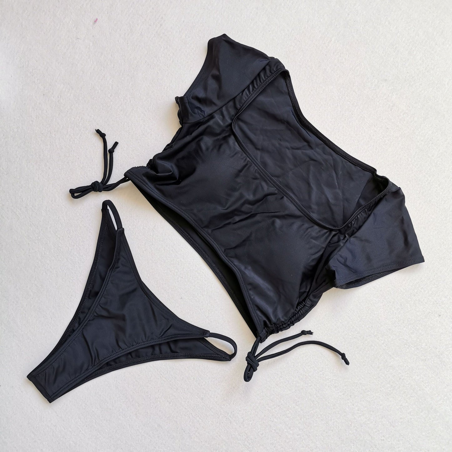 Short Sleeve Bikini Set