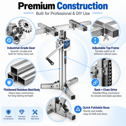 2.1 M Adjustable Heavy-Duty Professional Lifting Equipment Set