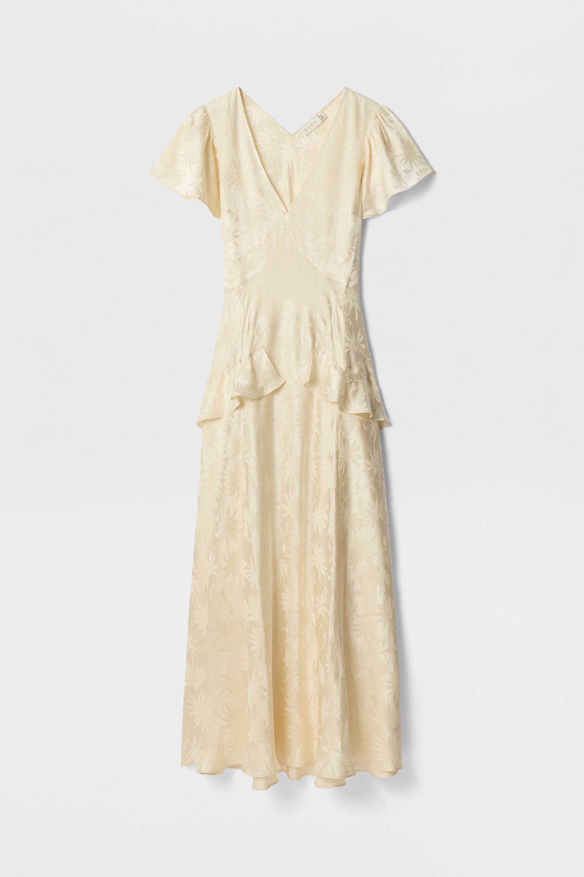 Evie - Daisy Jacquard Champagne