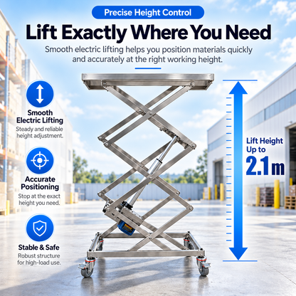 2.1 M Adjustable Heavy-Duty Professional Lifting Equipment Set