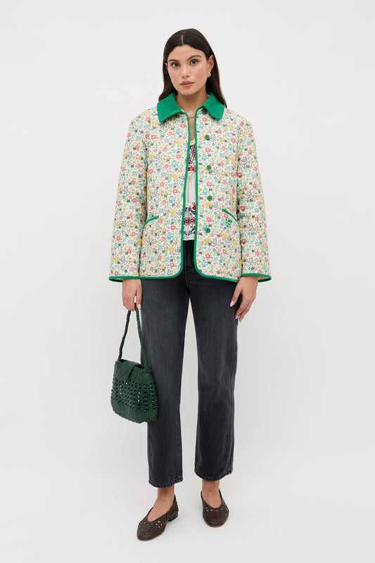 Earla - Amalfi Floral Cream