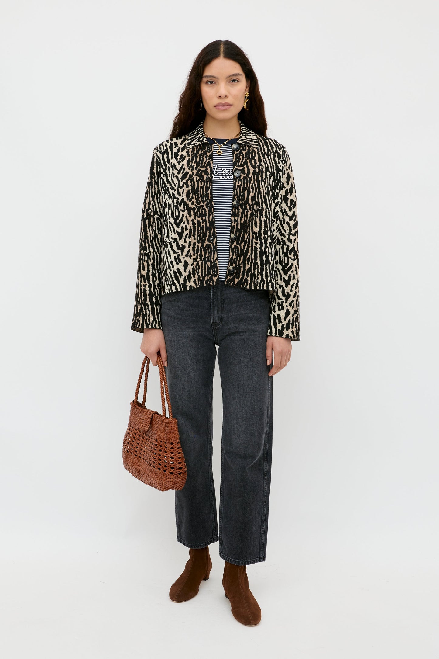 Trista  -  Bohemia Leopard Brown