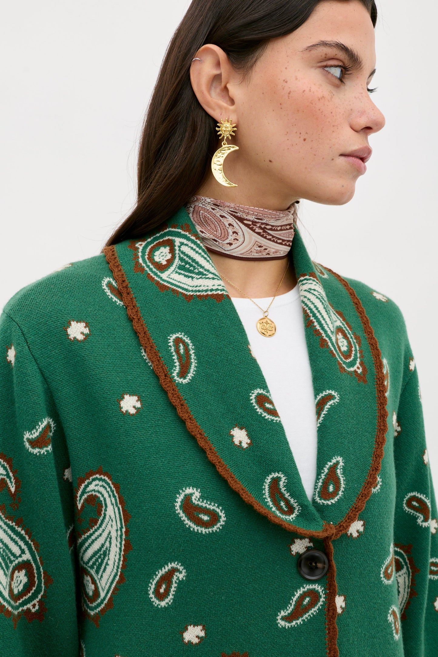 Morla  -  Daisy Paisley Green