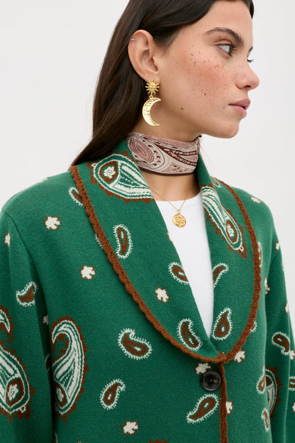 Morla  -  Daisy Paisley Green
