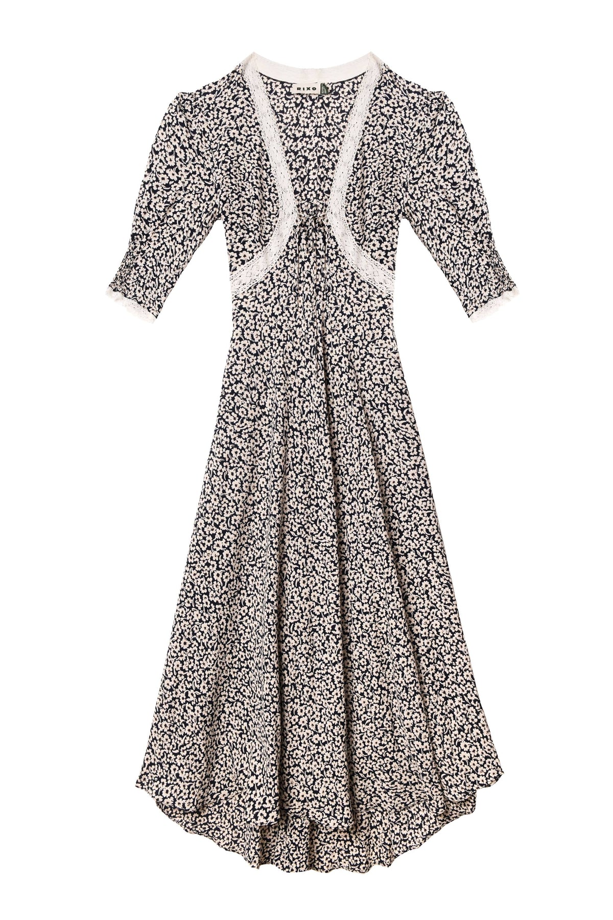 Amina - English Daisy Deep Navy