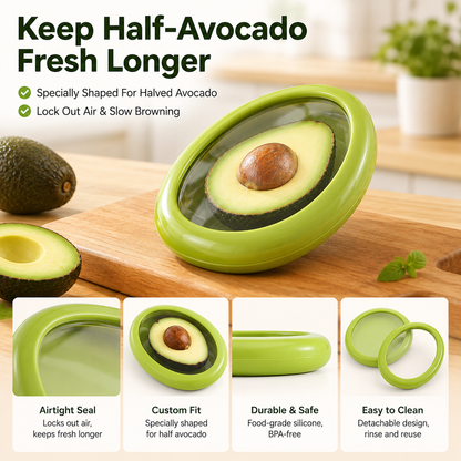 Reusable Silicone Food Storage Pods – 4-Piece Set