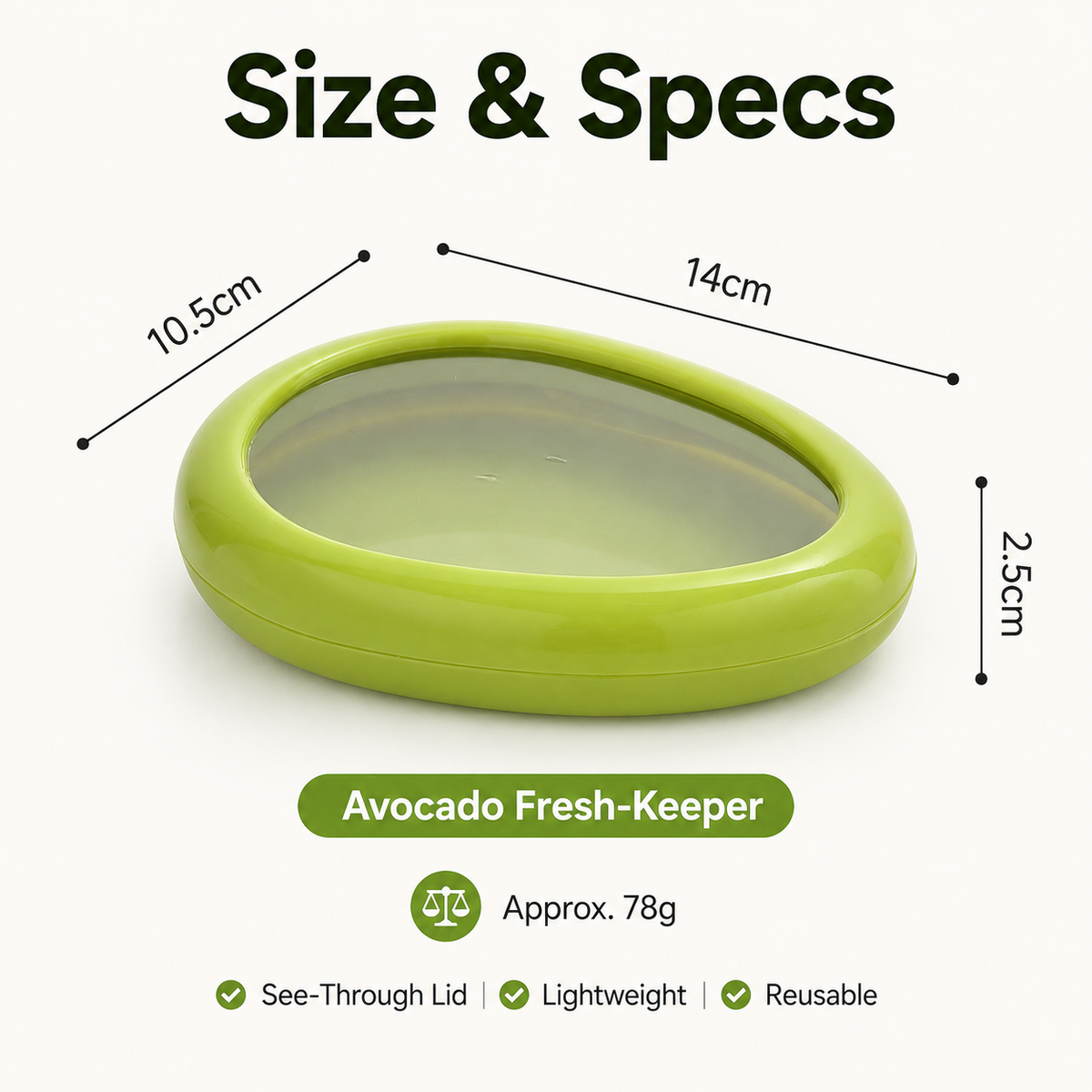 Reusable Silicone Food Storage Pods – 4-Piece Set