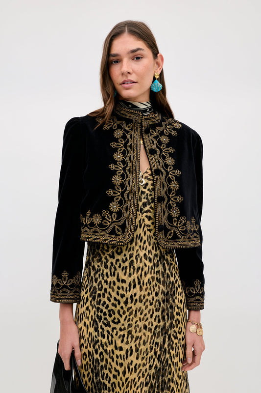 Denver - Soutache Black