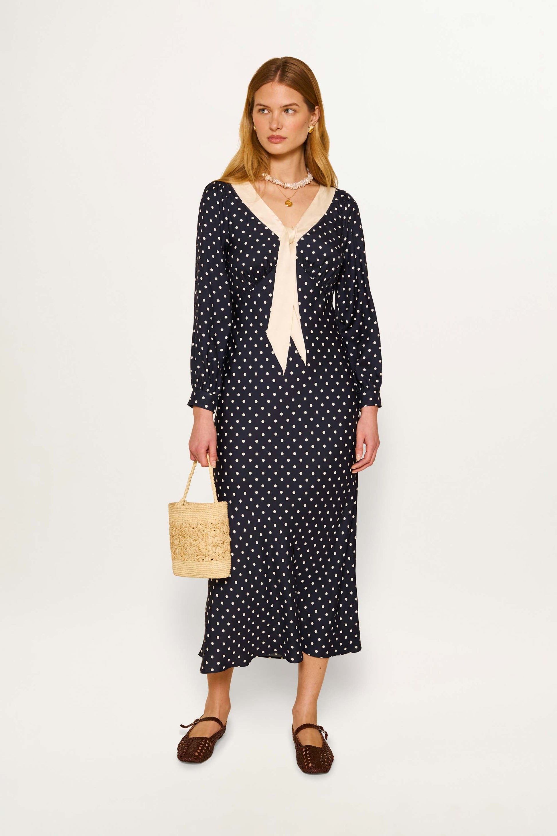 Lotta - Polka Dot Deep Navy