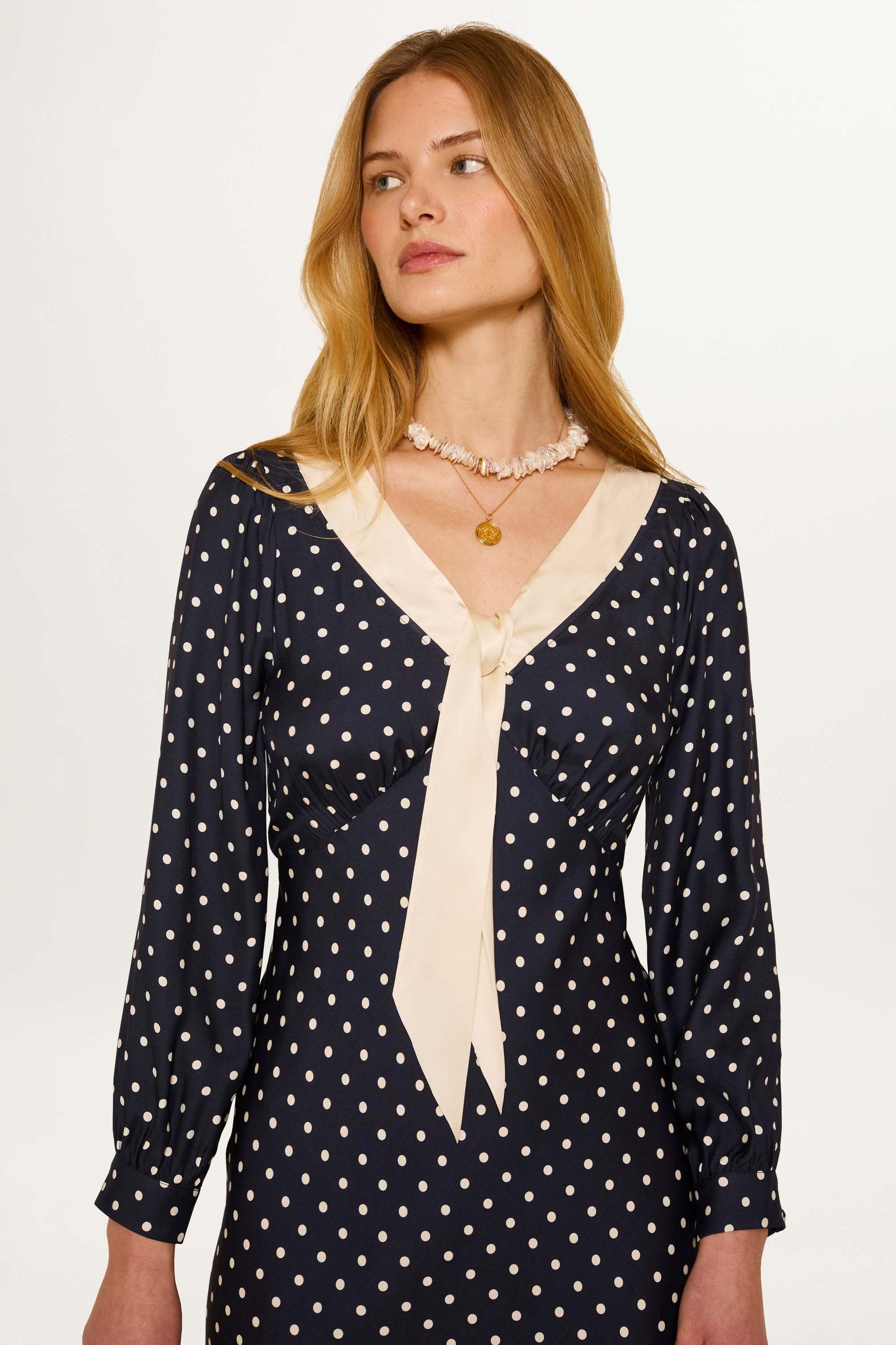 Lotta - Polka Dot Deep Navy