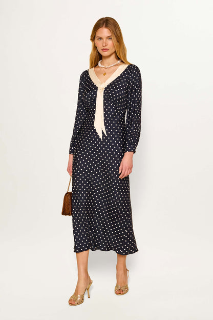 Lotta - Polka Dot Deep Navy