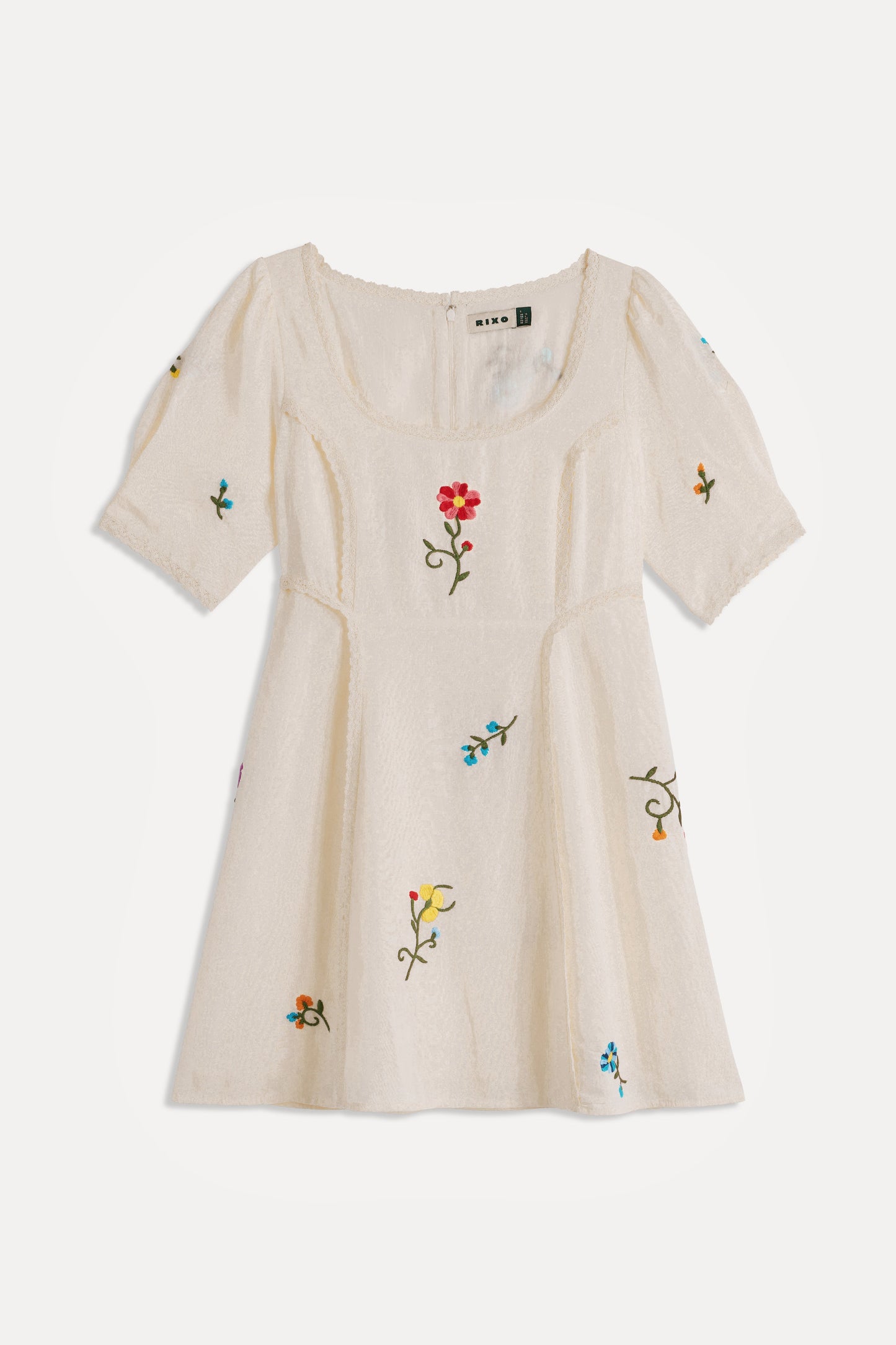 Marne  -  Ombre Floral Embroidery Cream